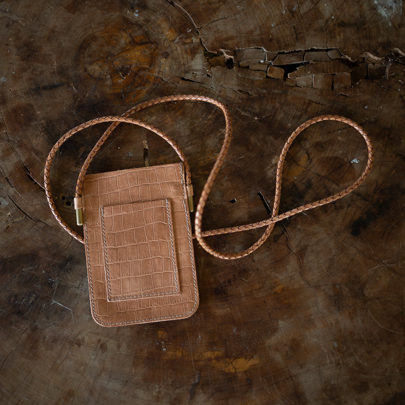 Sidekick | Luxe Natural Croc