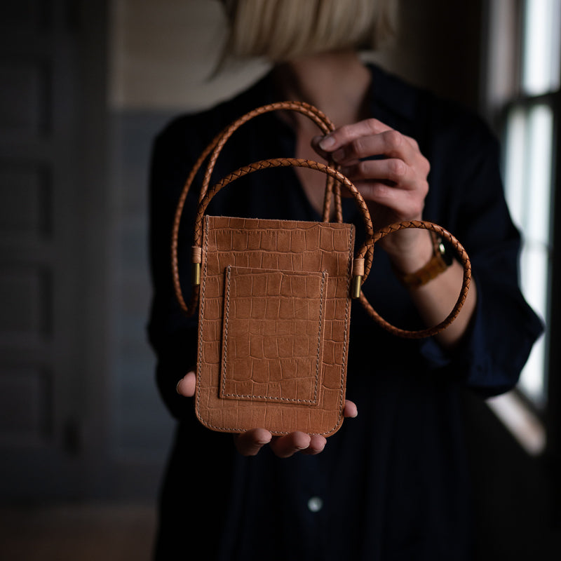 Sidekick | Luxe Natural Croc