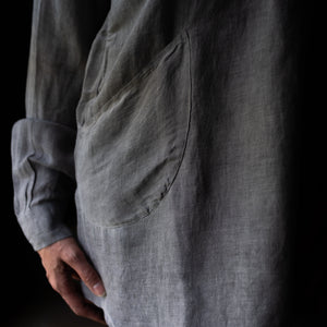 Linen Artist Top | Grey