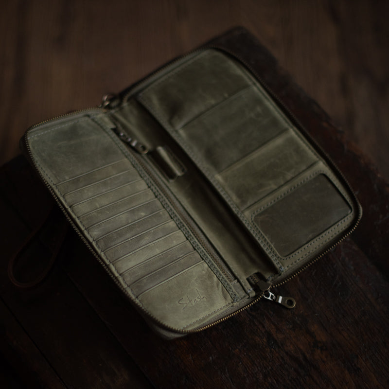 Passport | Olive Passport Case Stash - Stash Co