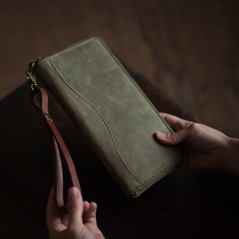 Passport | Olive Passport Case Stash - Stash Co