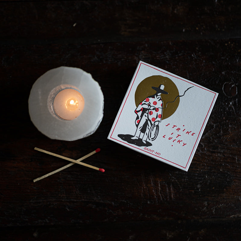 Strike It Lucky Match Box | Saint No