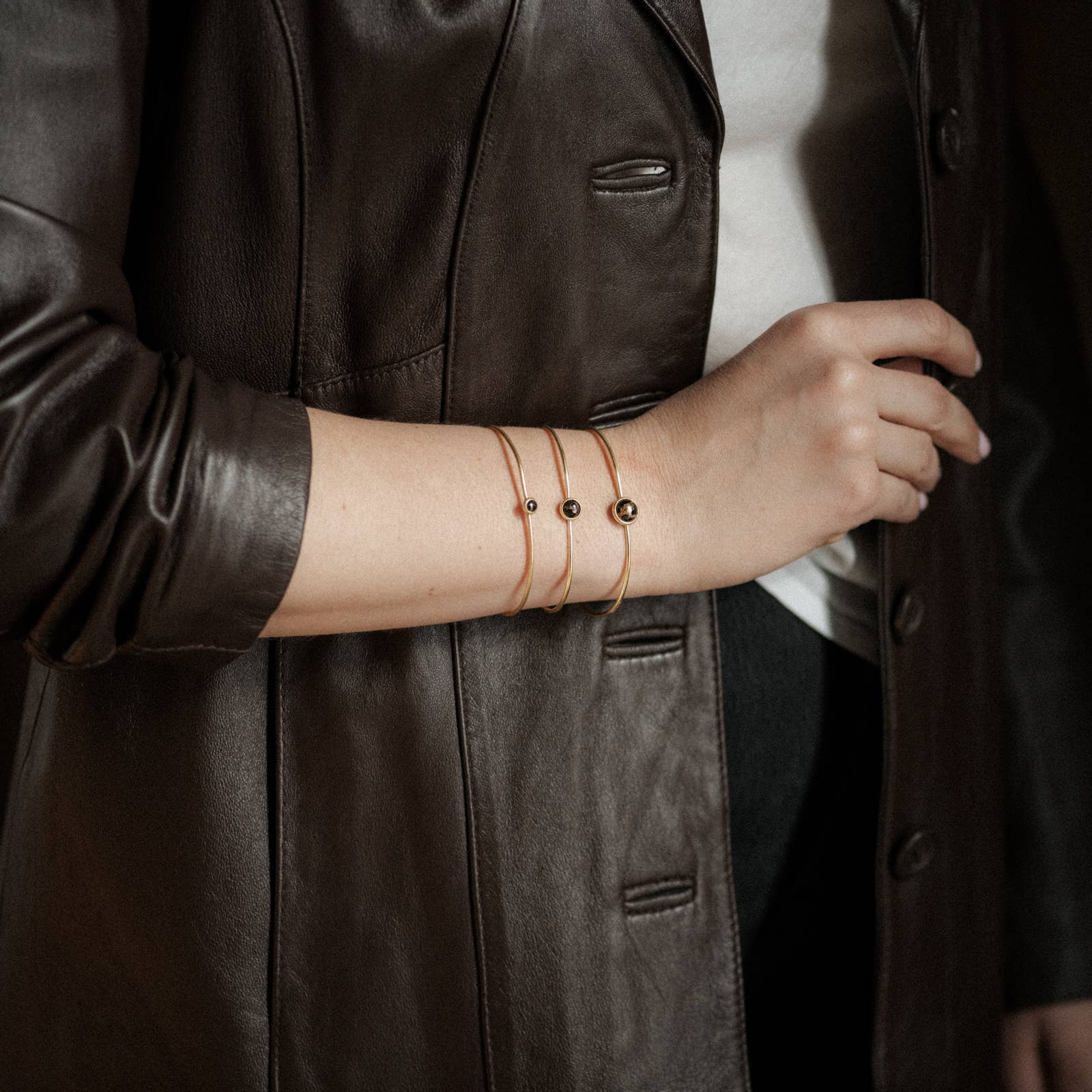 Hyalite Stacker | Copper Obsidian