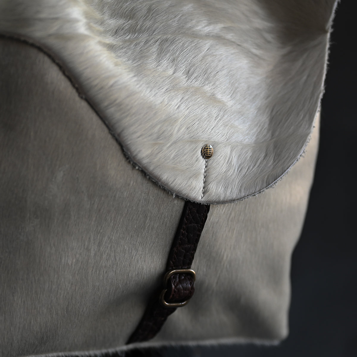 Artisan Backpack LE | Pearl Hair Hide with Mocha Strap