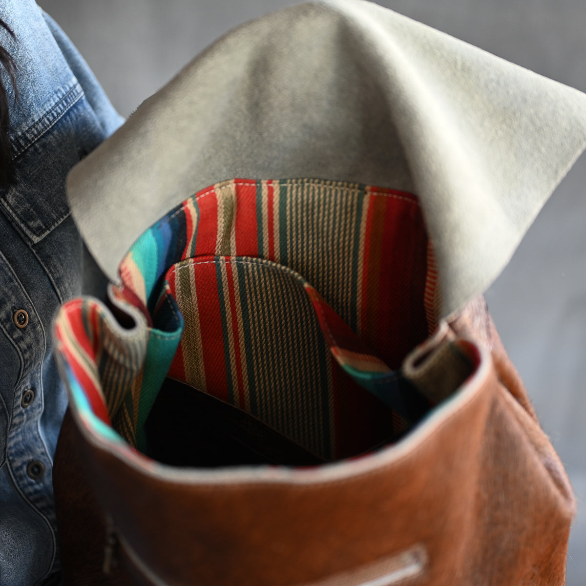 Artisan Backpack LE | Caramel Hair Hide