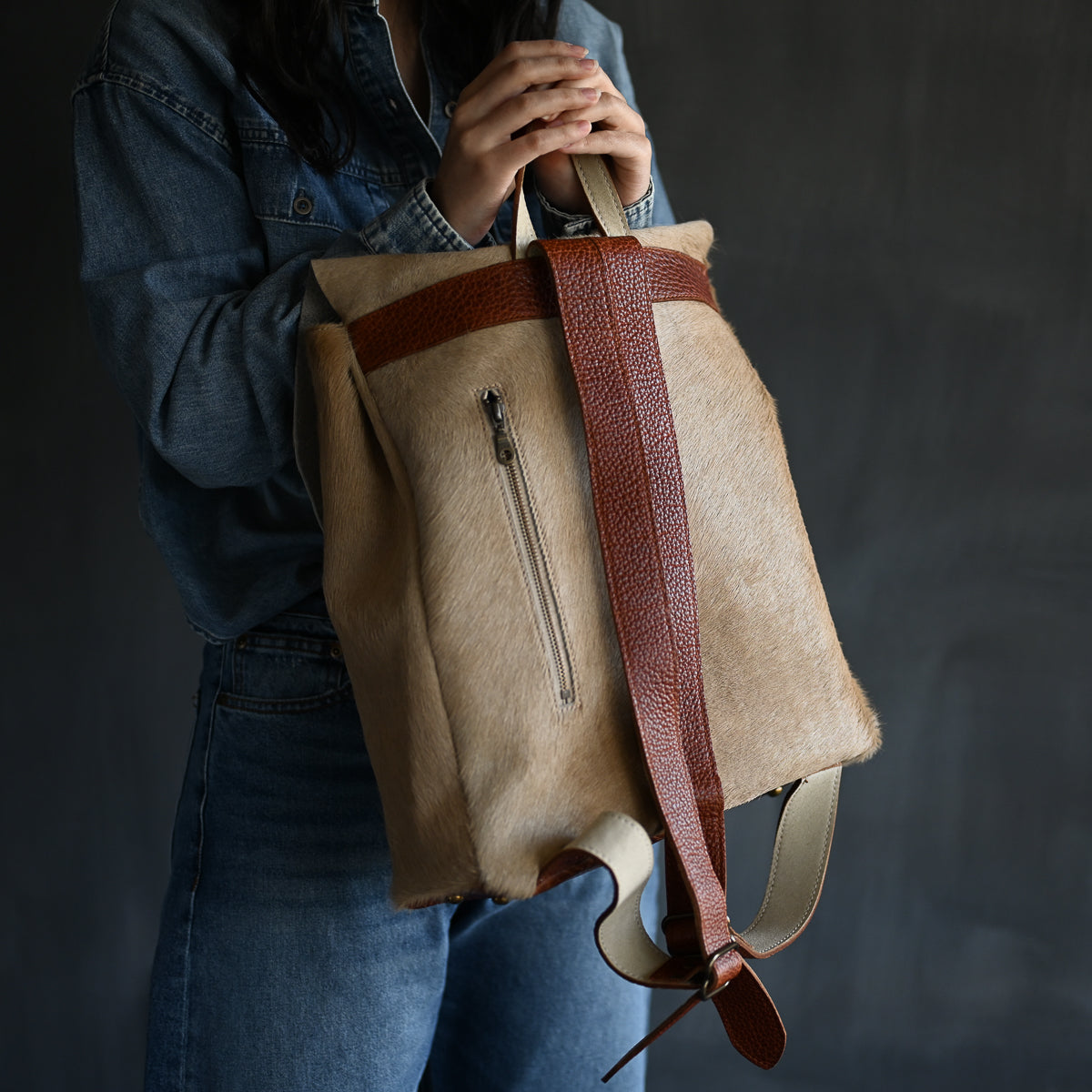 Artisan Backpack LE | Blonde Hair Hide