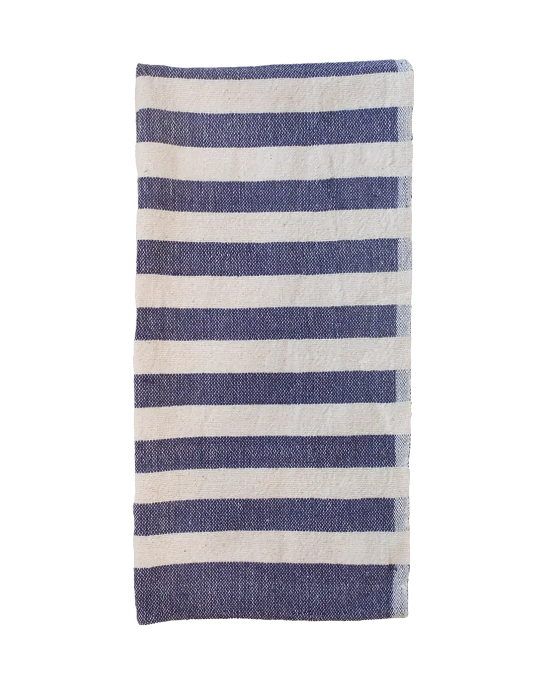 Stripe Hand Woven Cotton Hand Towel | Indigo