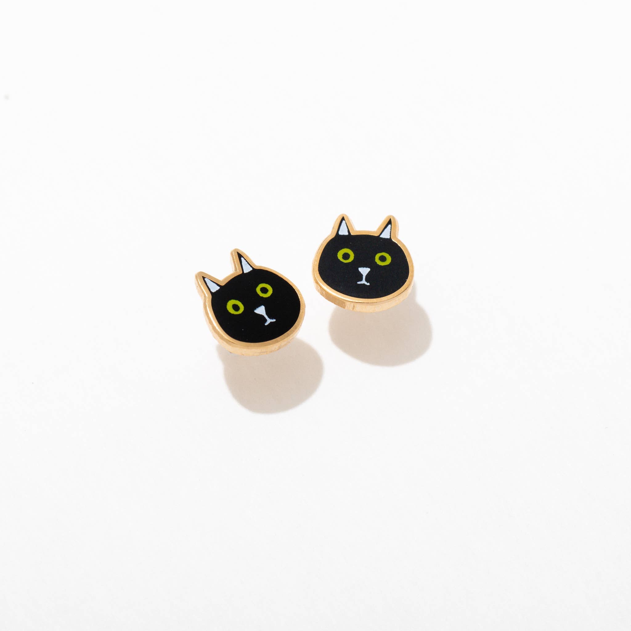 Black Cat Studs