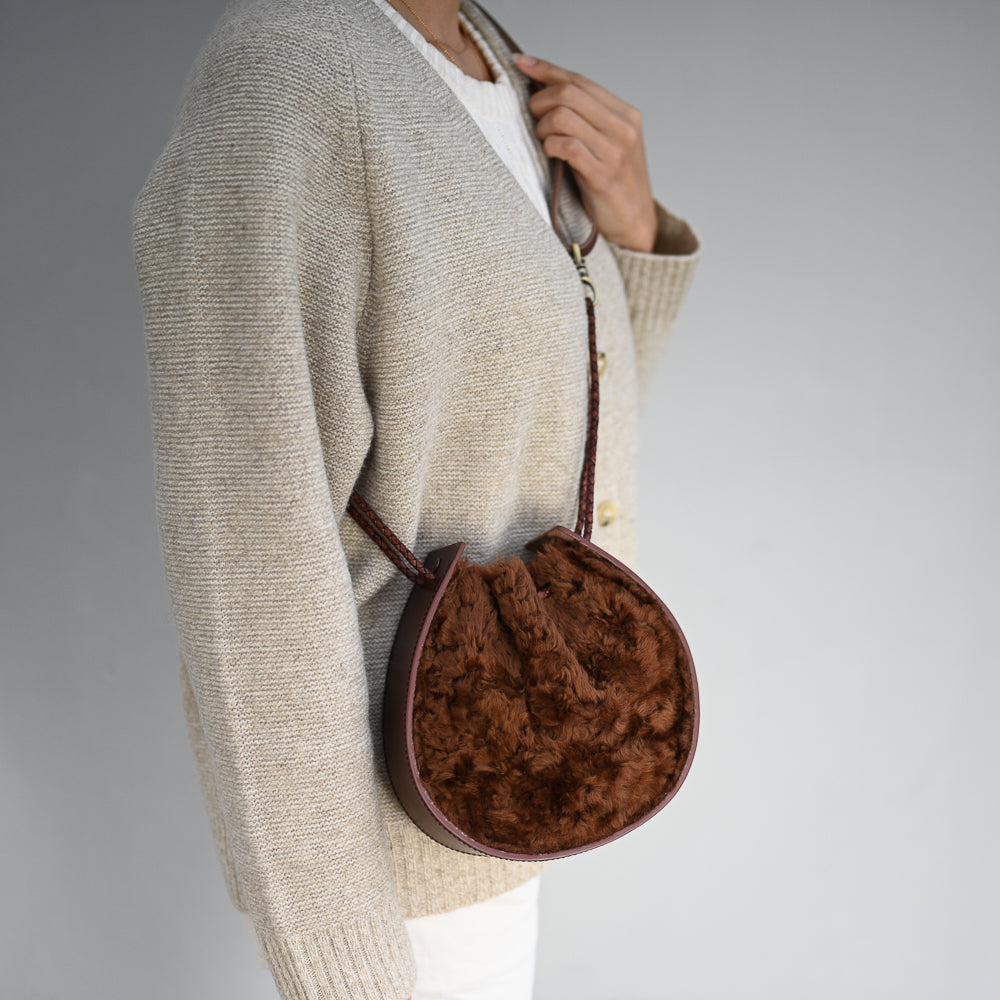 Joi Bag LE | Teddy Brown Shearling