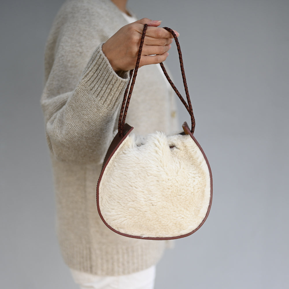 Joi Bag LE | Off-White Shearling