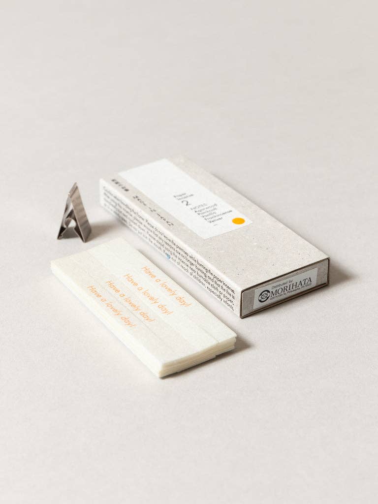 Washi Paper Incense 2 | Elegant Agarwood