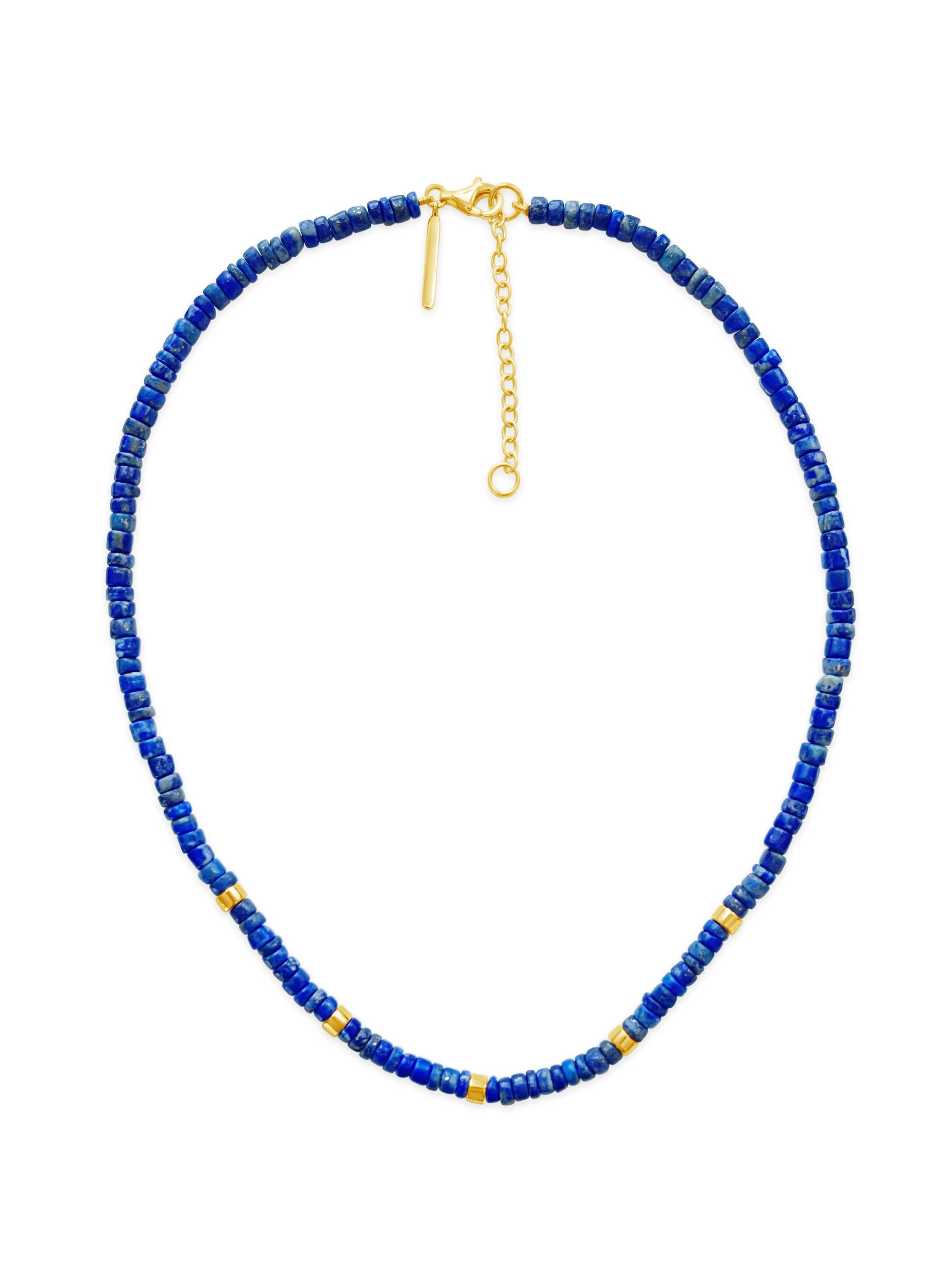 Gaia Necklace | Lapis & Gold Vermeil
