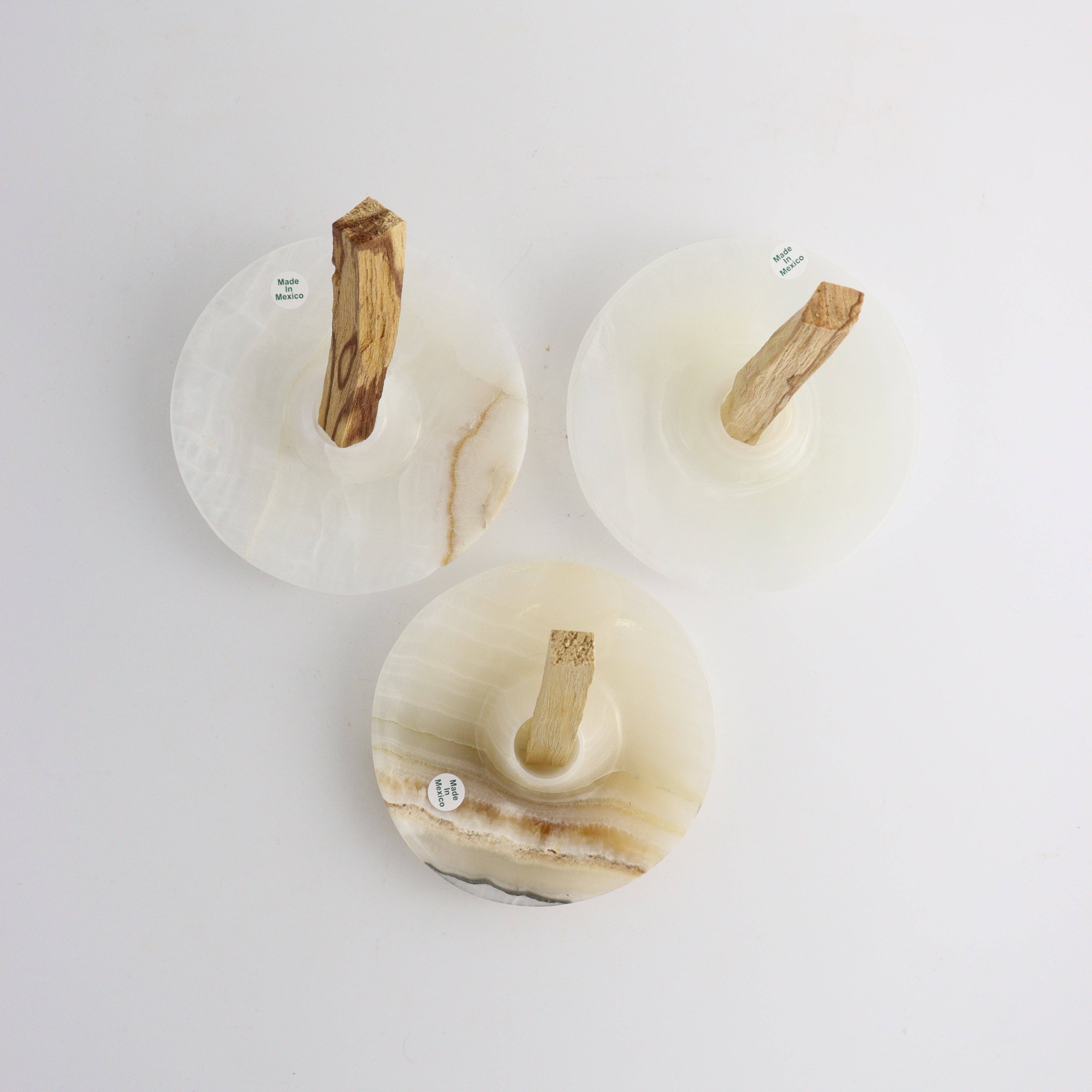Onyx Palo Santo + Incense Holder | Blanco