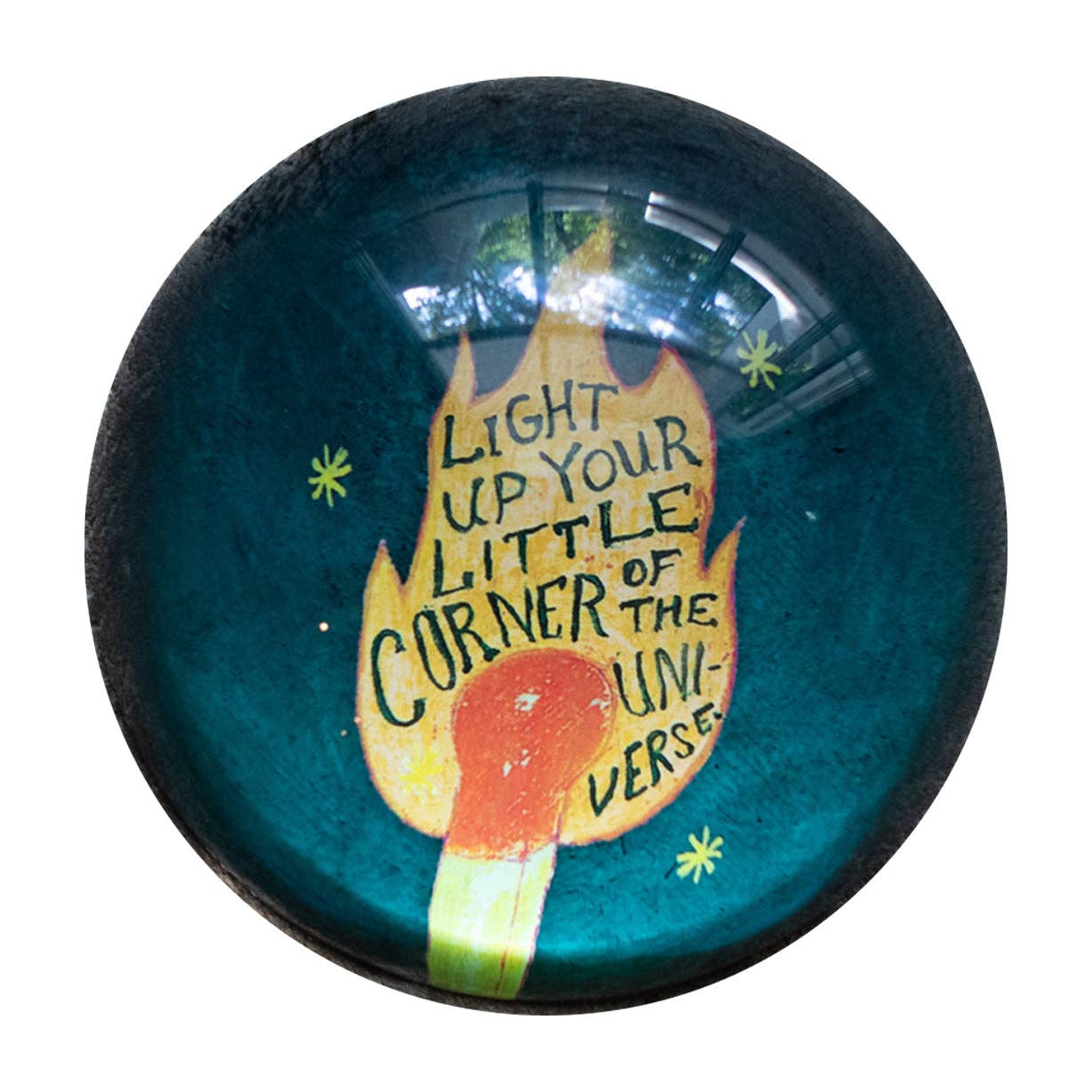 Paperweight | Match Stick Quote