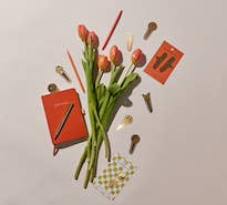 Metal Page Tabs | Mushroom & Butterfly