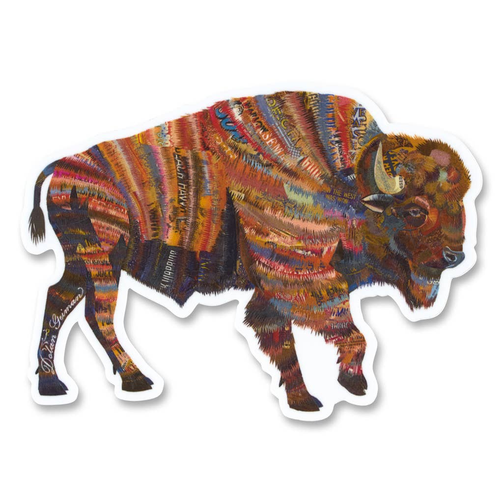 Sage King Bison | Vinyl Sticker