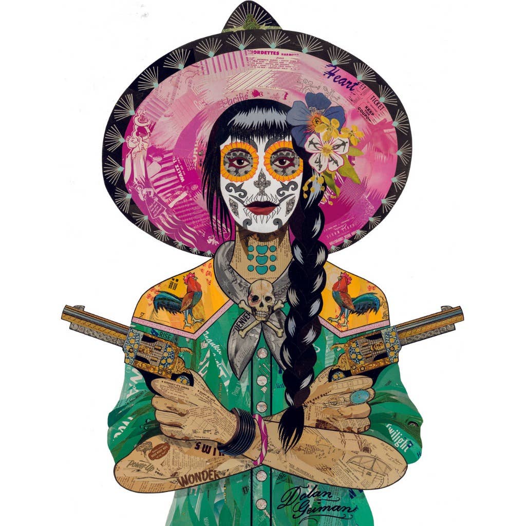 Cowgirl | Pink Libra | Vinyl Sticker