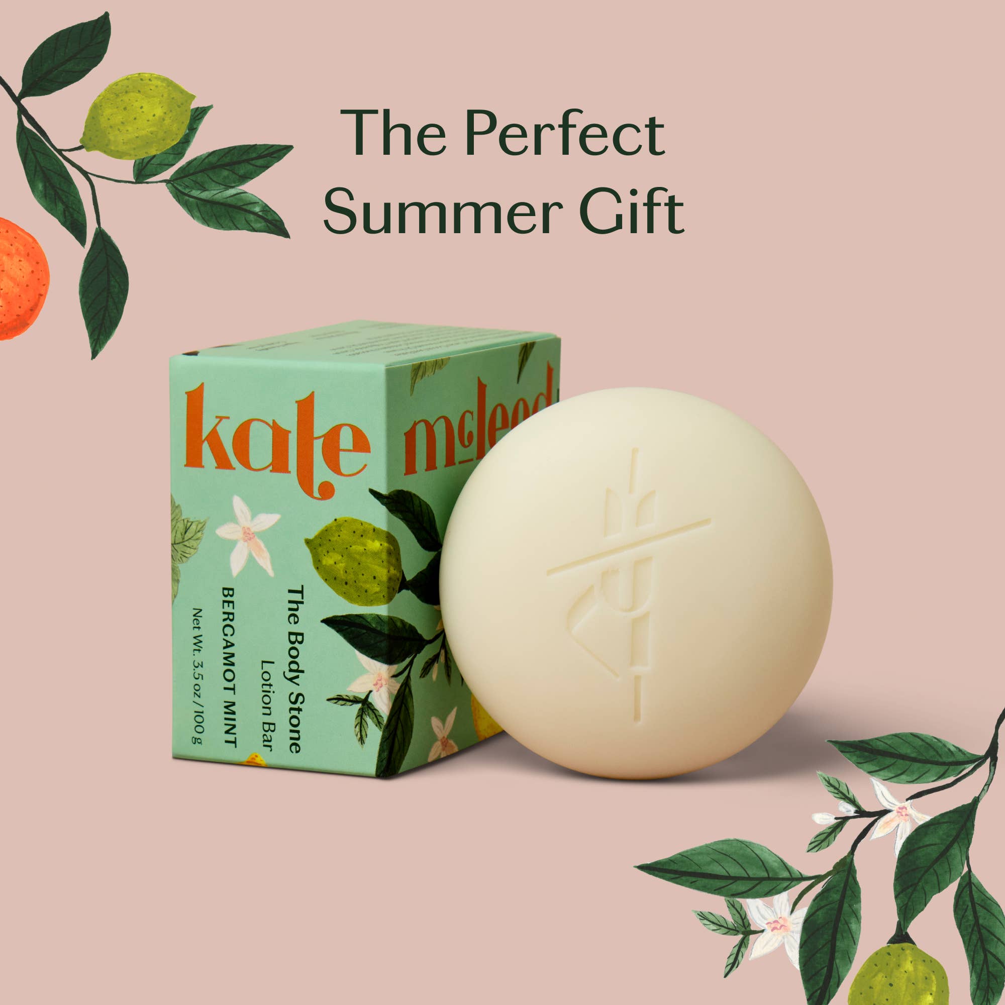 Bergamot Mint | Deep Moisturizing Lotion Bar