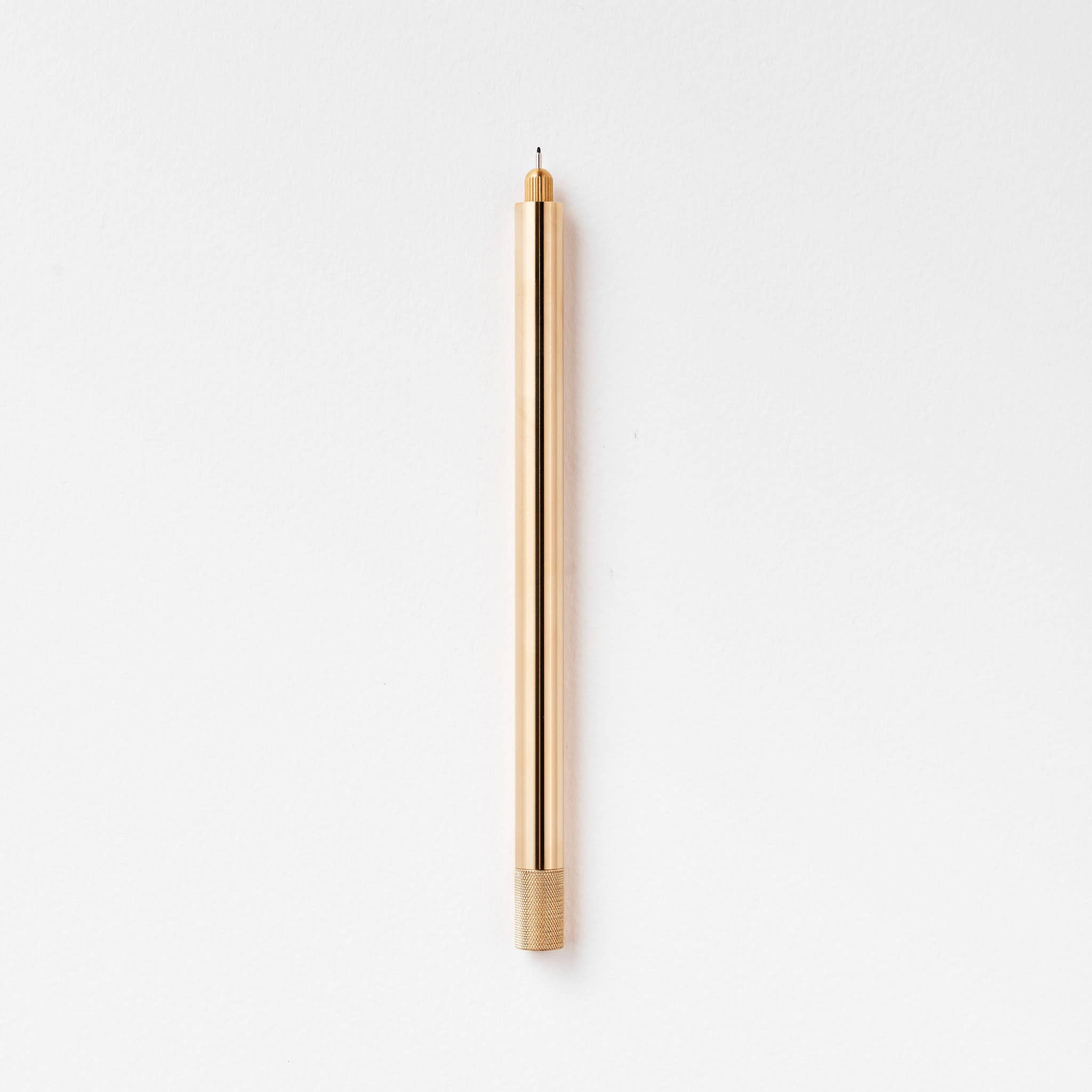 Lumos Pro Single | Refillable Multi-Tip Pen | Brass: Special Edition