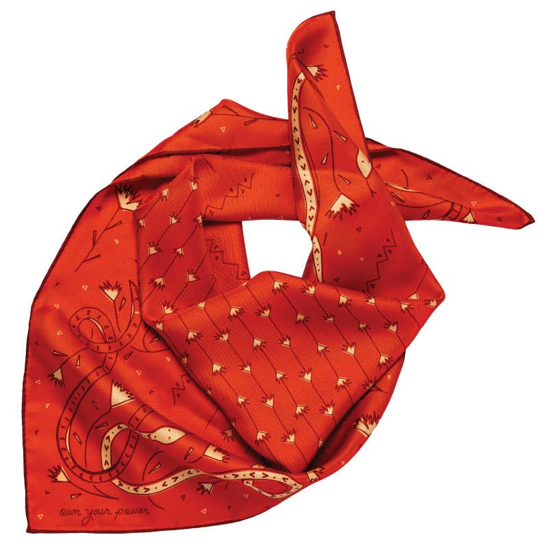 Own Your Power' | Silk Scarf