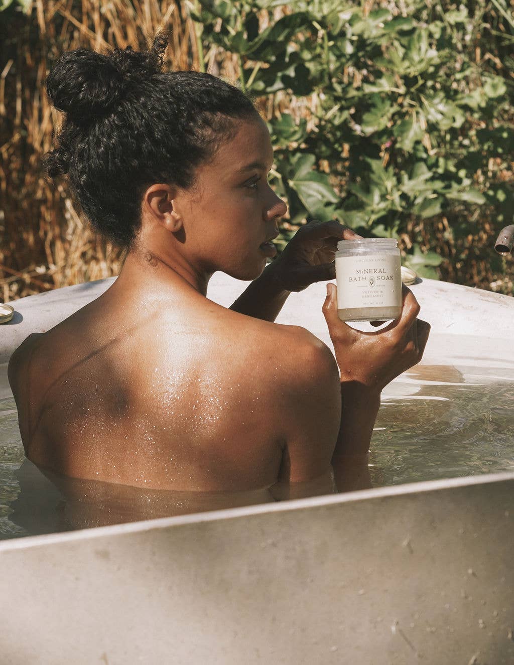 Mineral Bath Soak | Vetiver & Bergamot