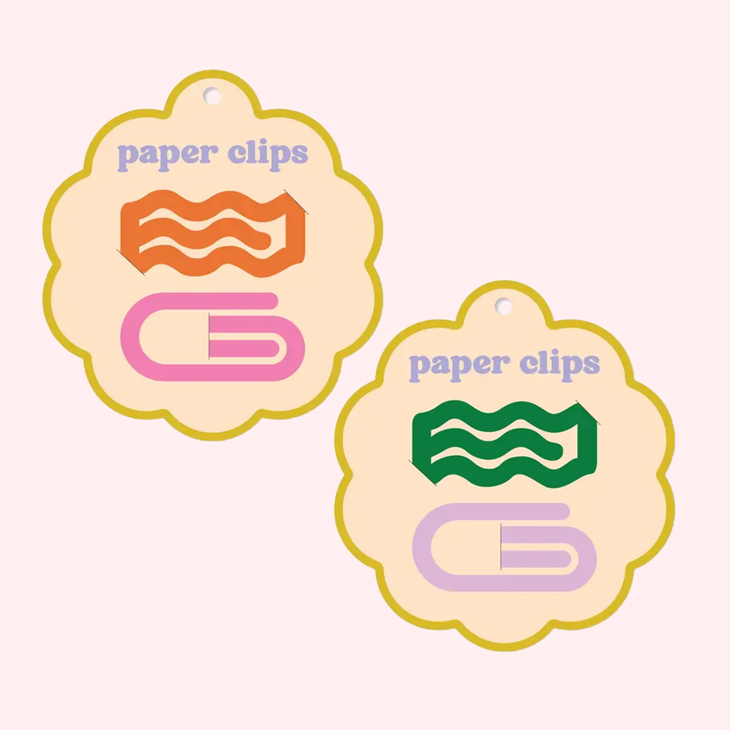 Paper Clips Bookmarks