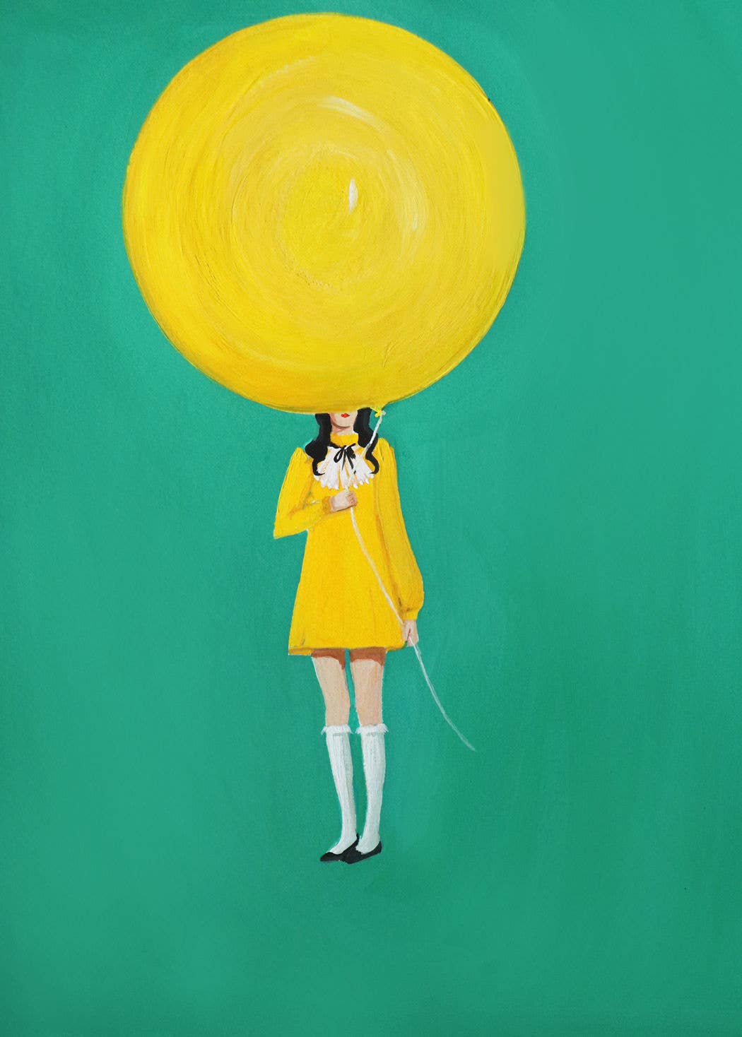Nothing Is Happier Than A Yellow Balloon