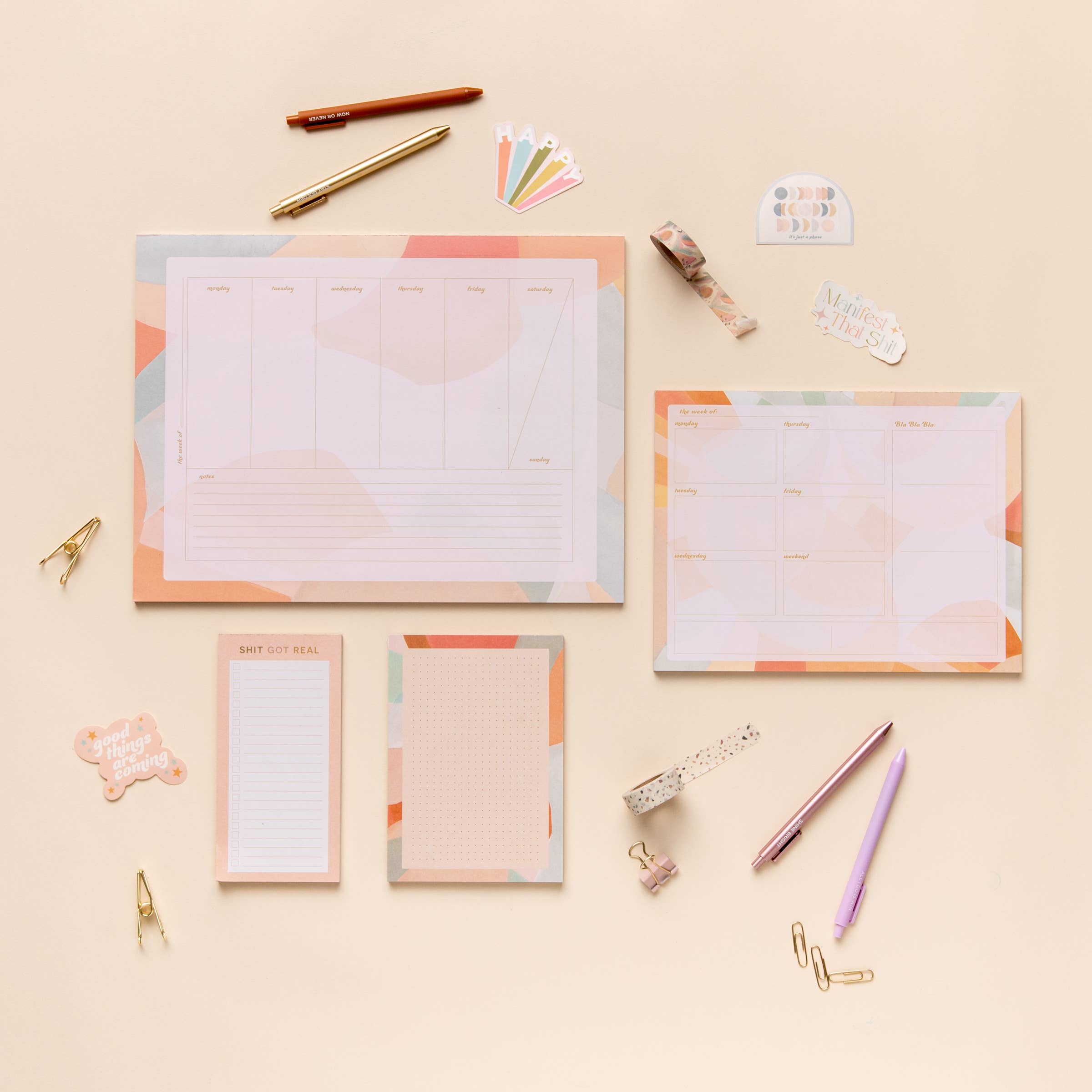 Tearaway Notepads | Let's Do The Damn Thing