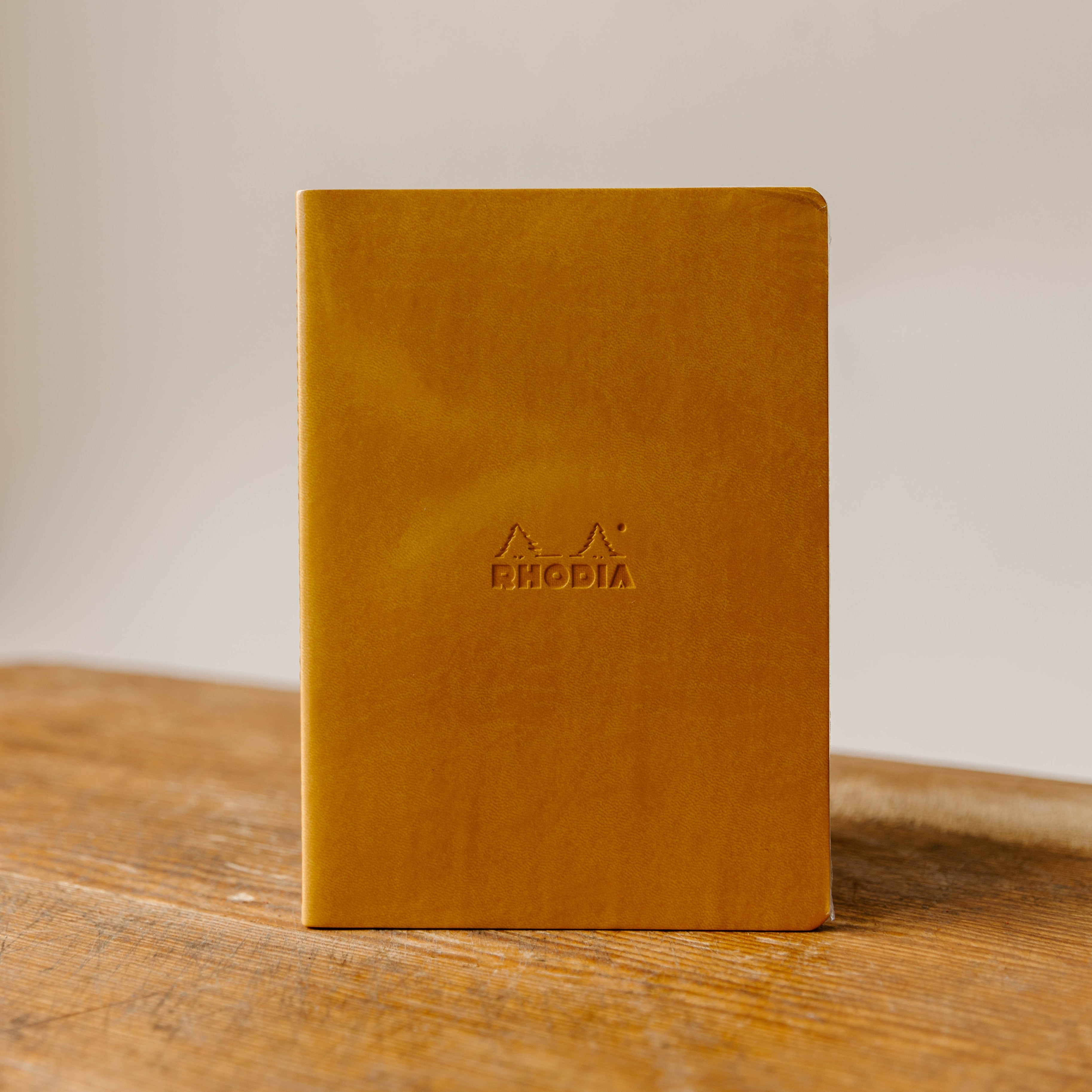 Rhodia Dot Grid Notebook - A5 | Yellow