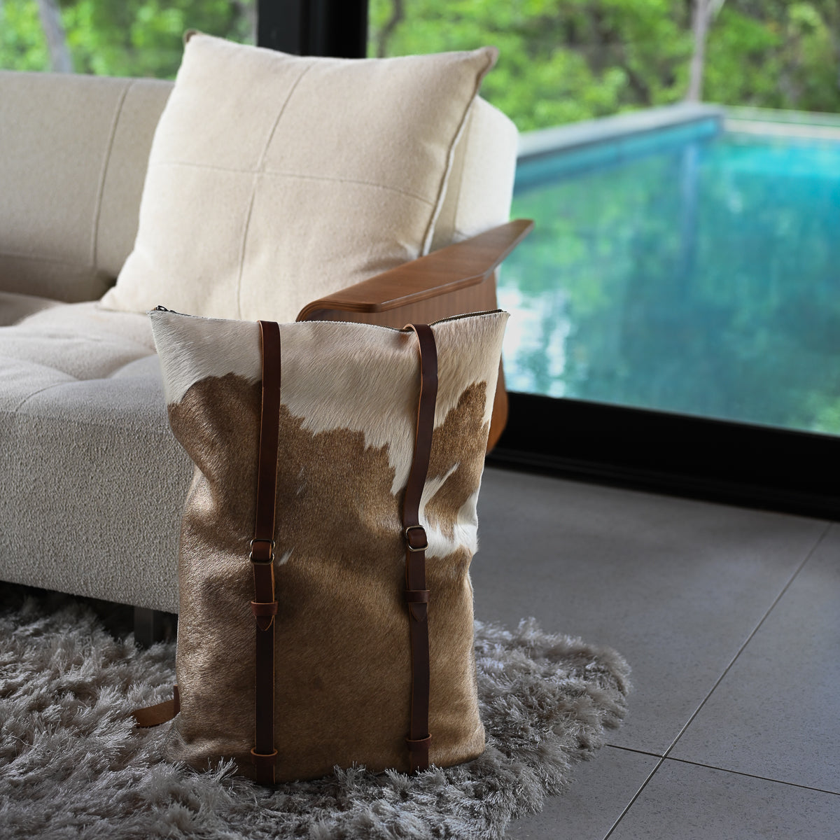 Kayak Pack | Duo Cream Hair Hide