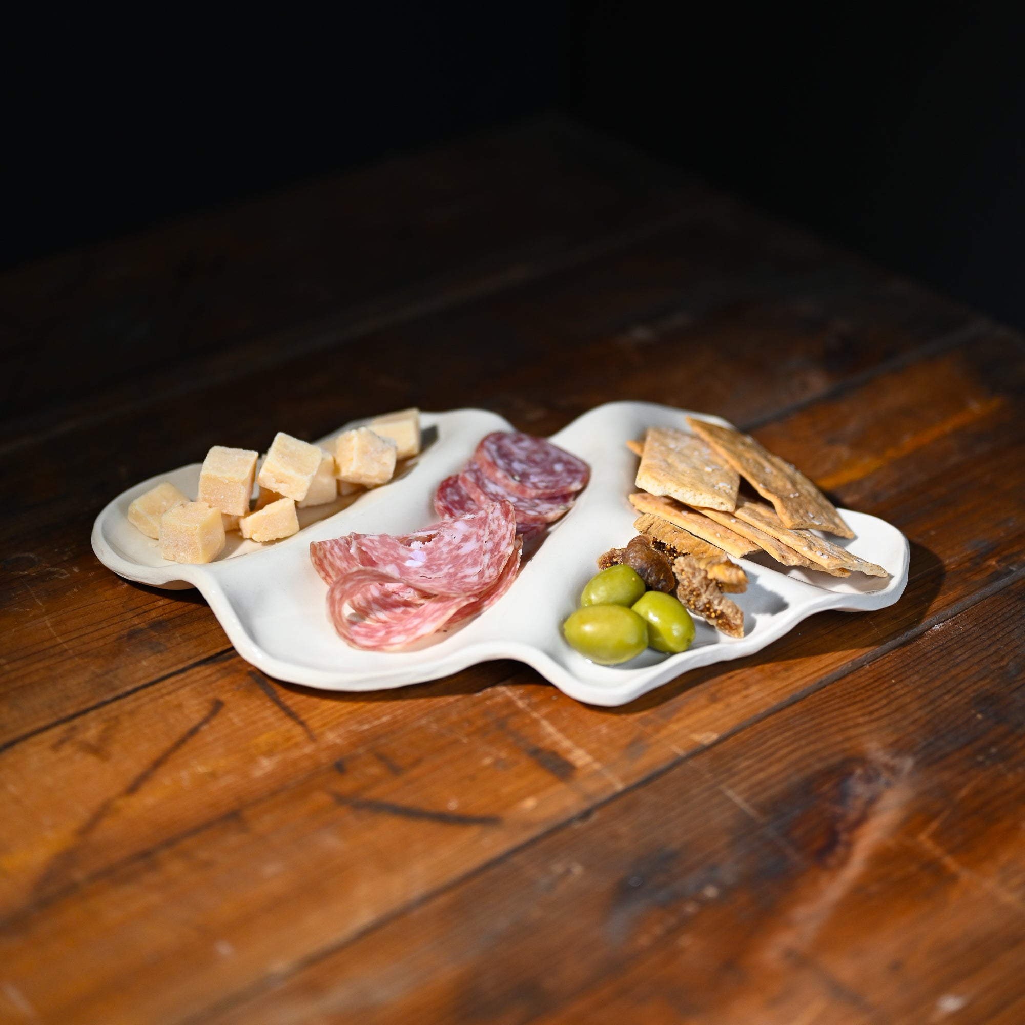Girl dinner Cheese and Charcuterie board