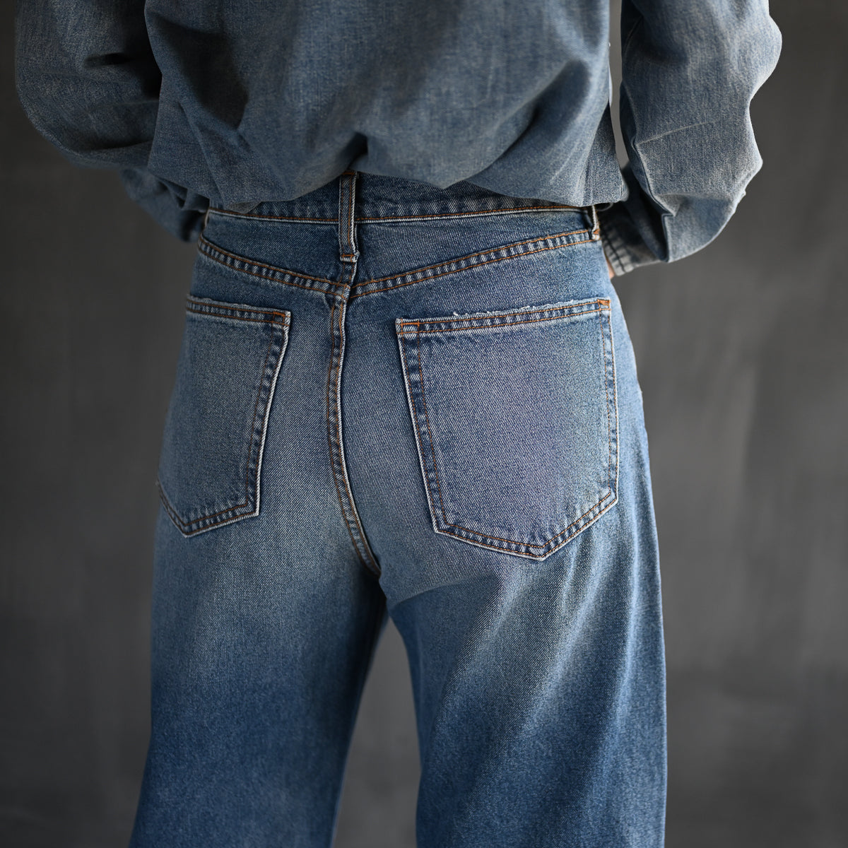 Women's Pilon Japanese Denim Pant | Berlin Blue