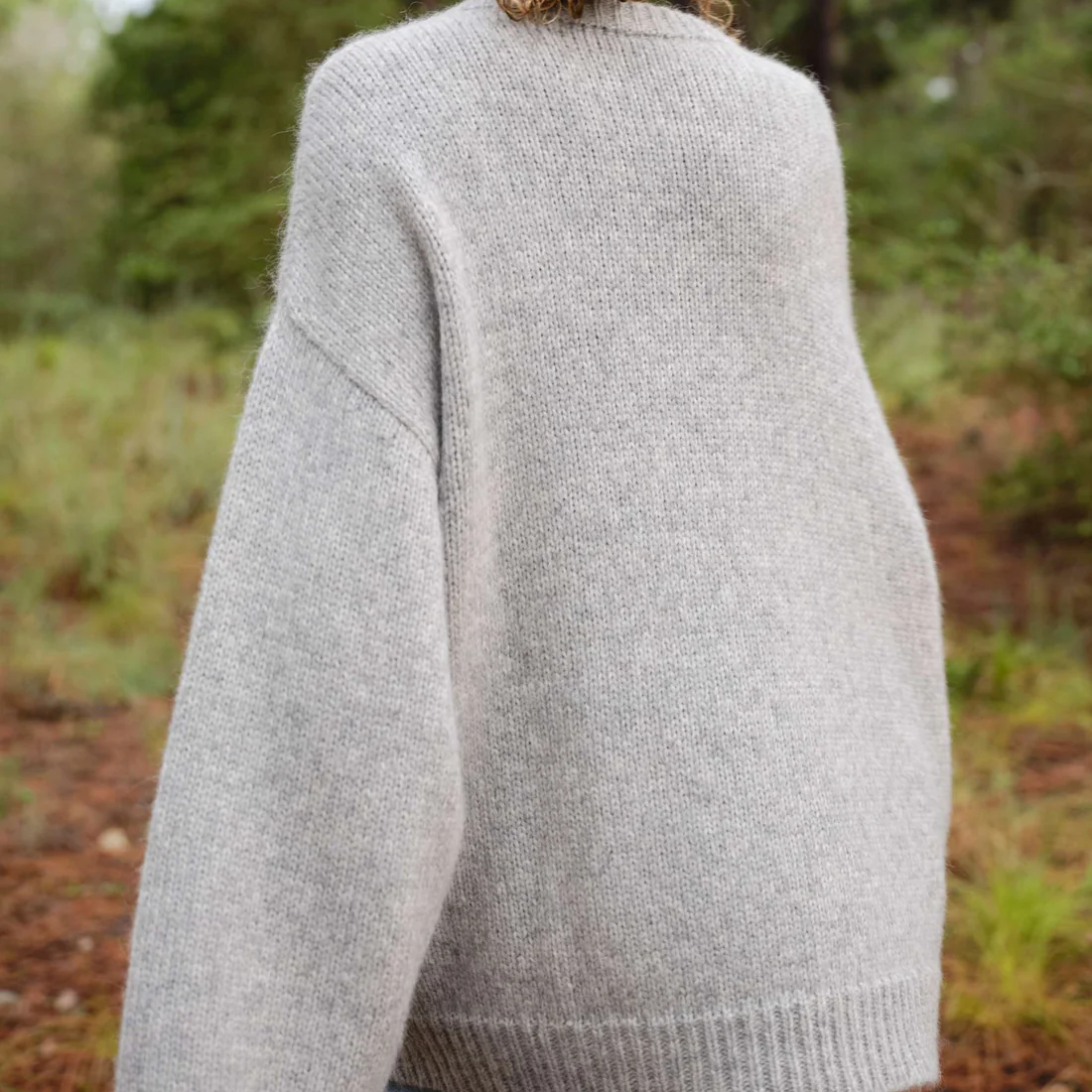 Boyfriend Sweater | Heather Gray