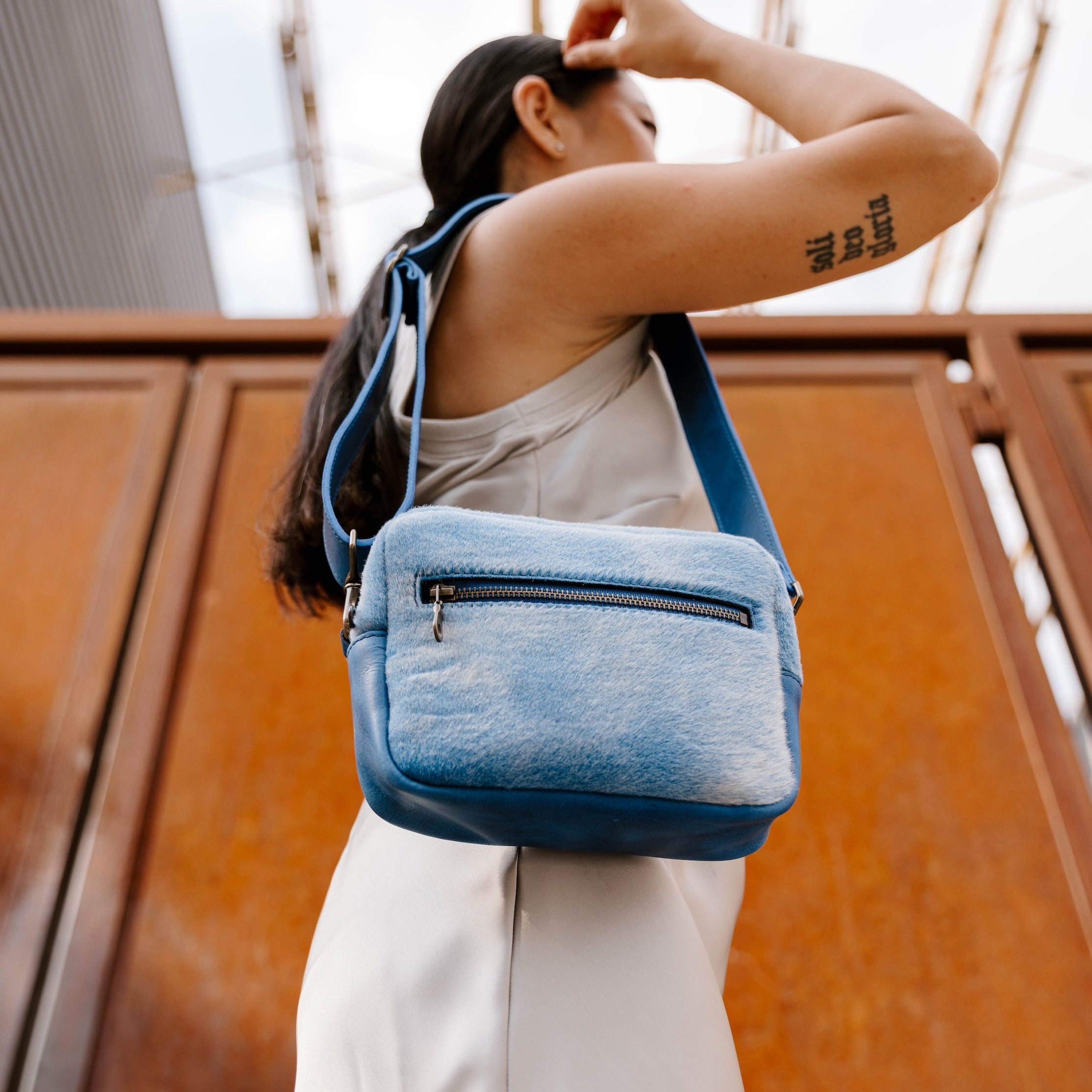 Whitney LE | Electric Blue Shearling