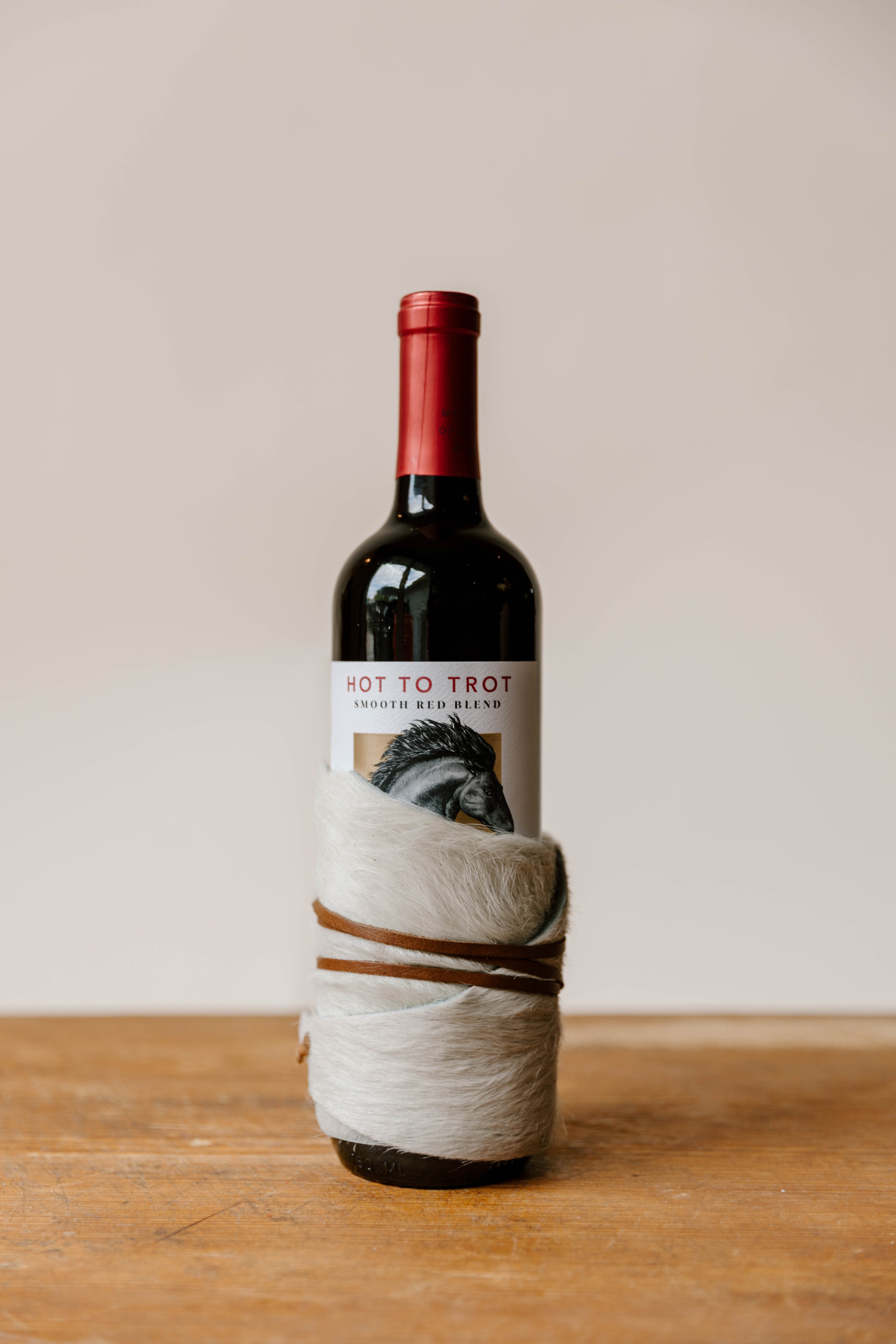 Wine Wrap | Assorted Hair Hide