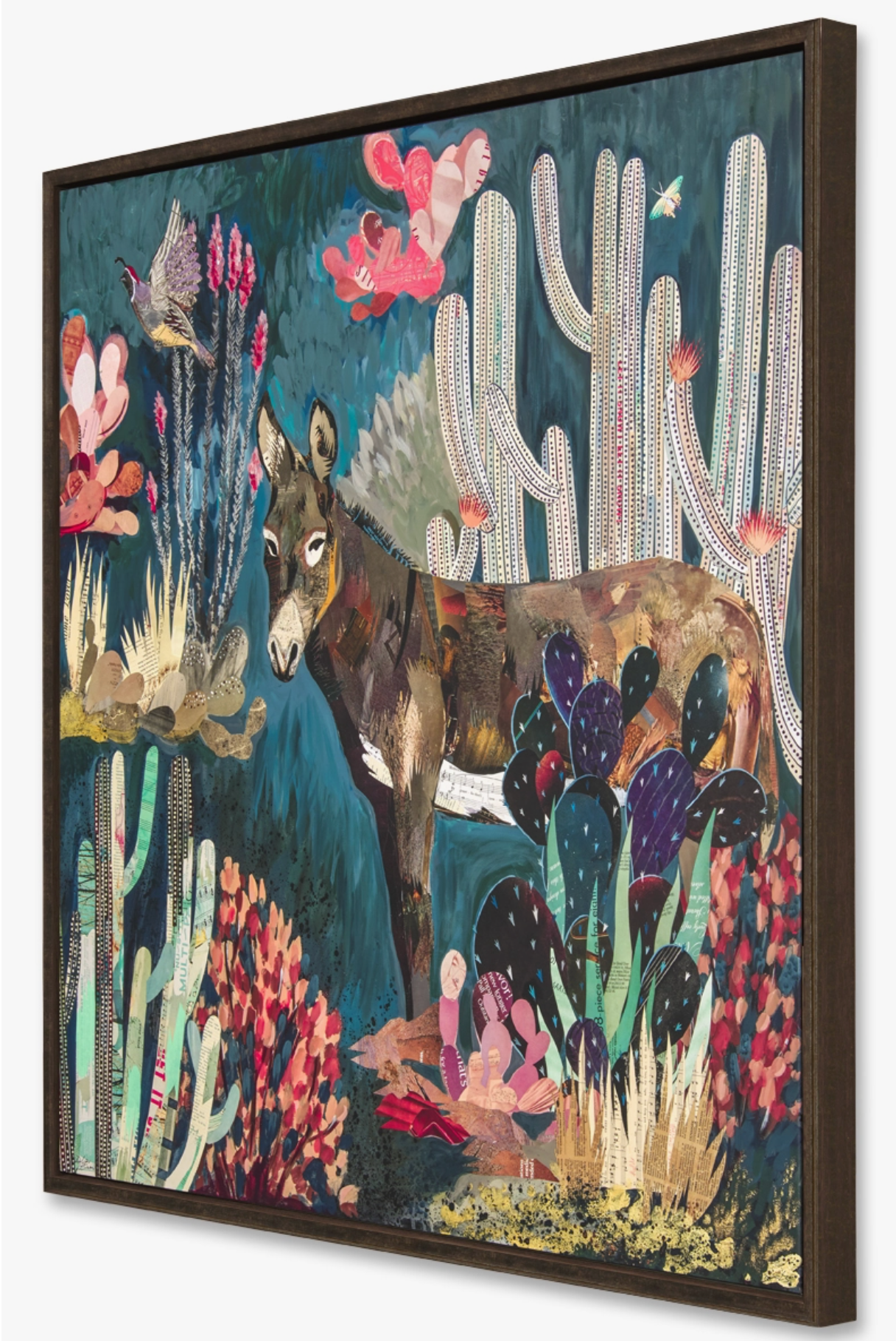 Burro Country - Limited Edition Framed Canvas