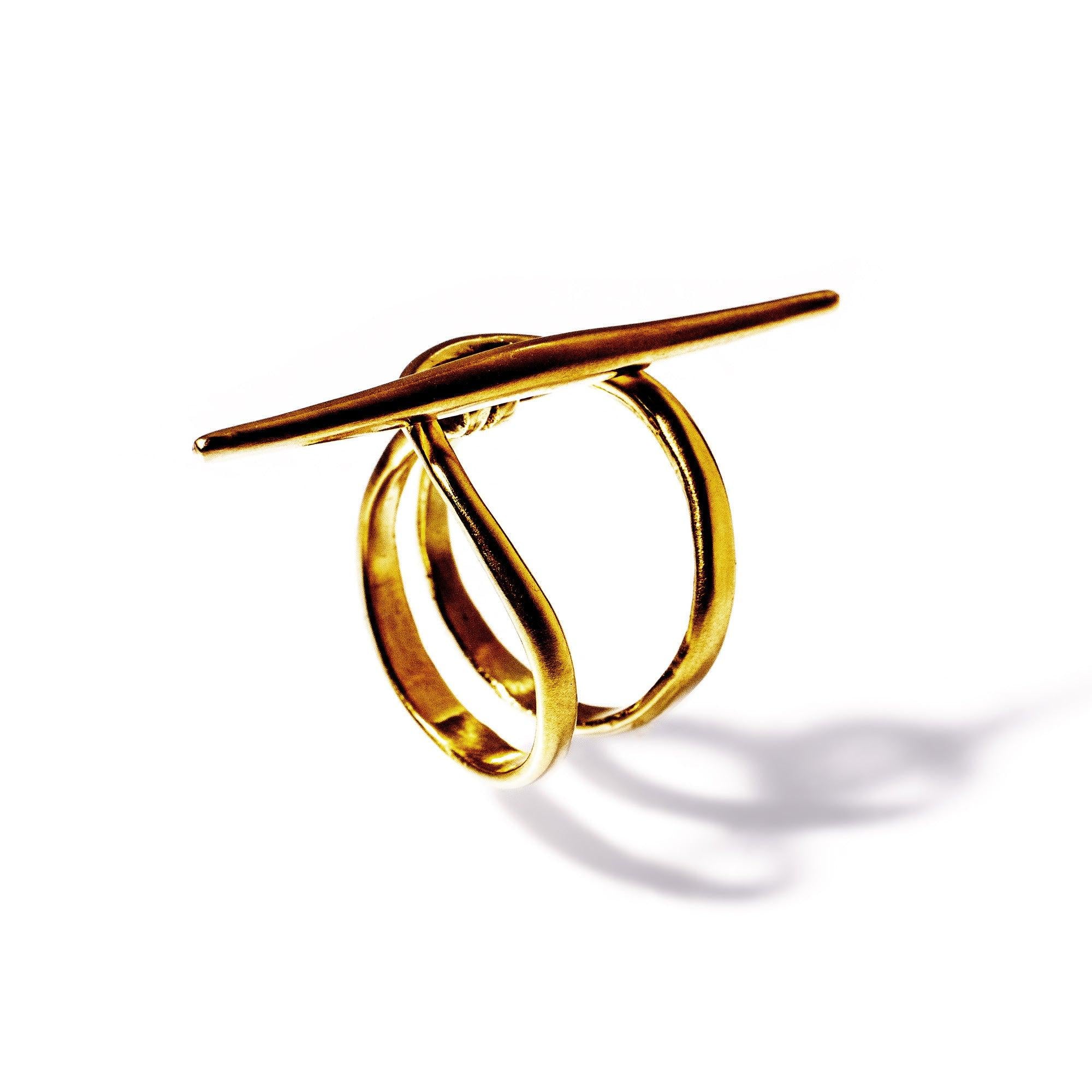 Toggle Ring | Brass