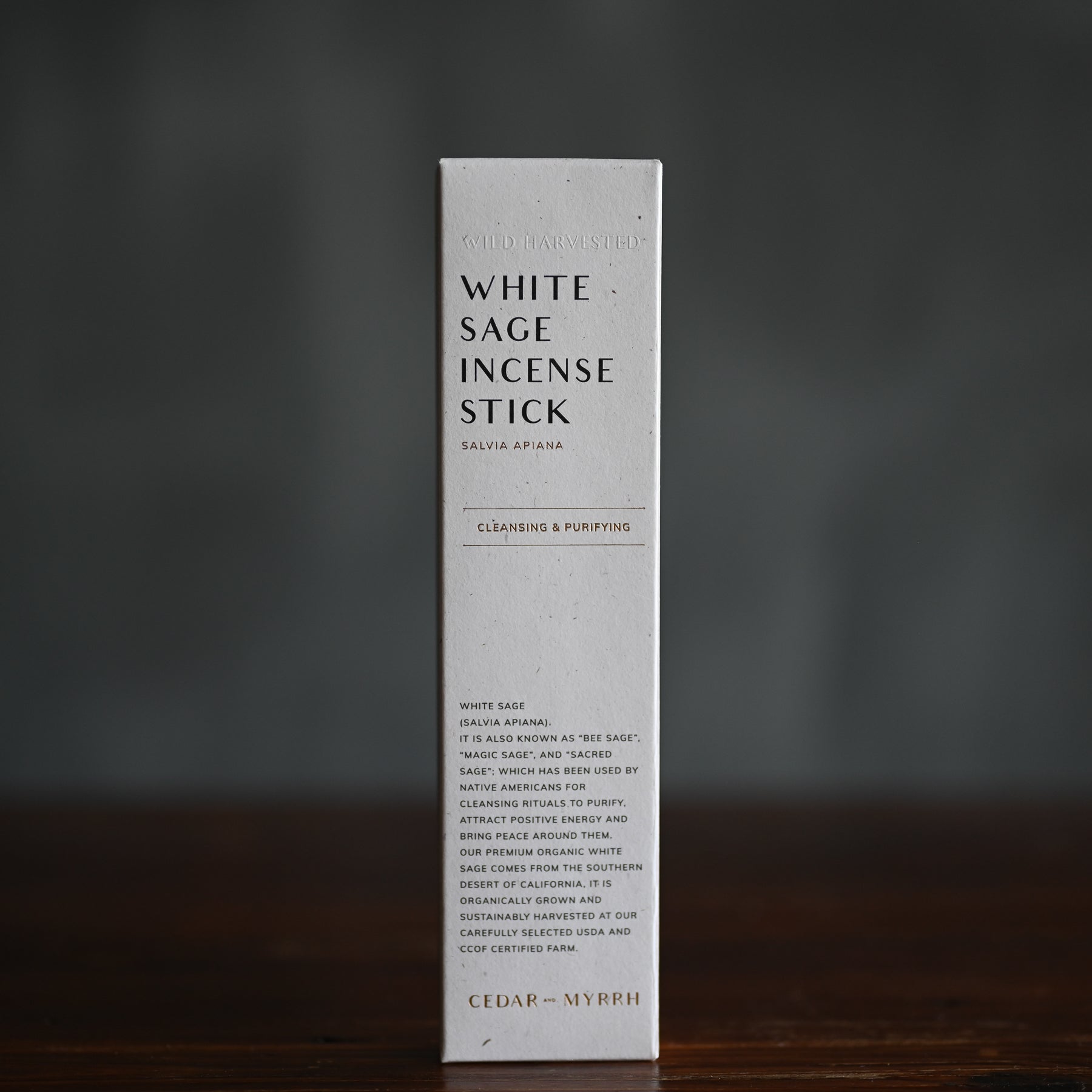 White Sage Hand-rolled Incense Stick