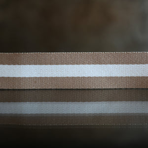 York Strap | Stripe Beige/White