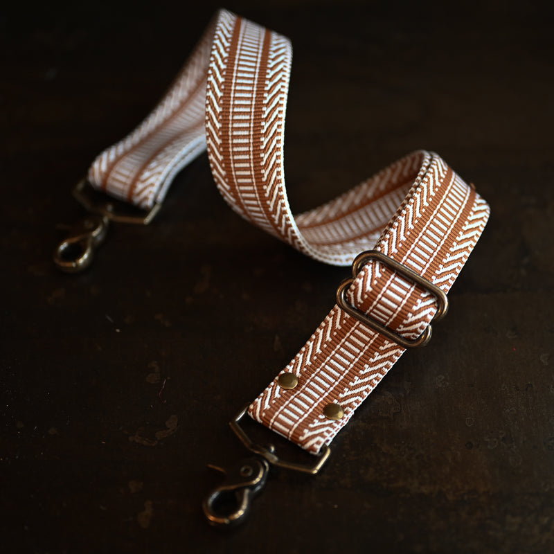 York Strap | Vintage Guitar Copper/Brown