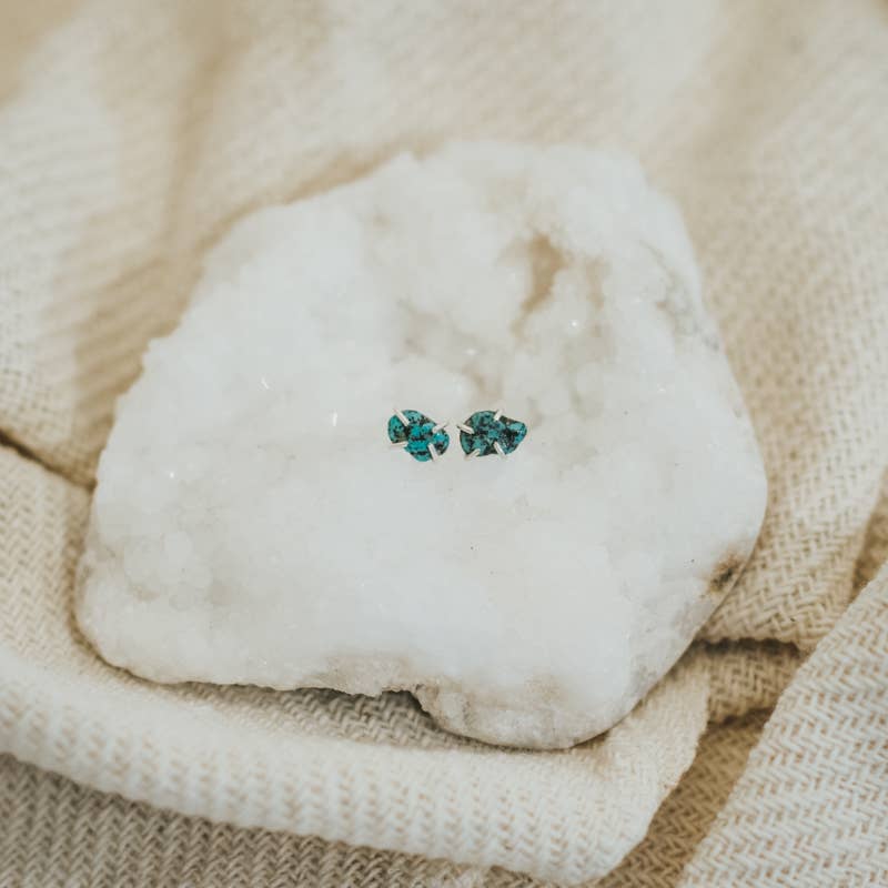 Turquoise Chela Studs