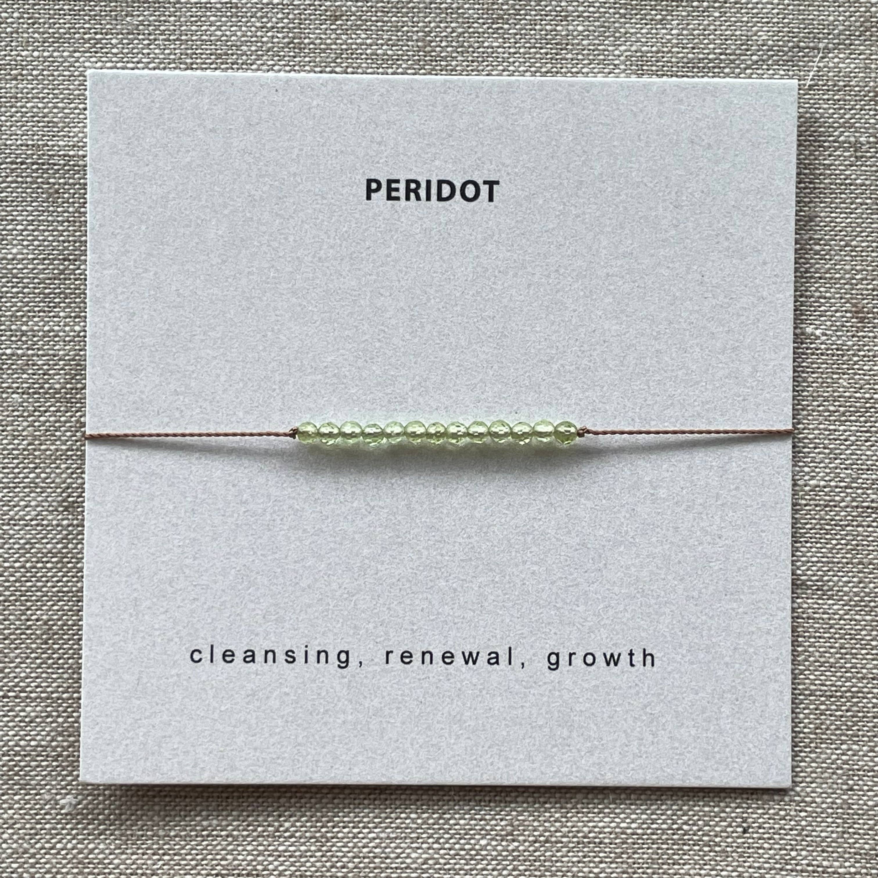 Peridot Bracelet | Renewal