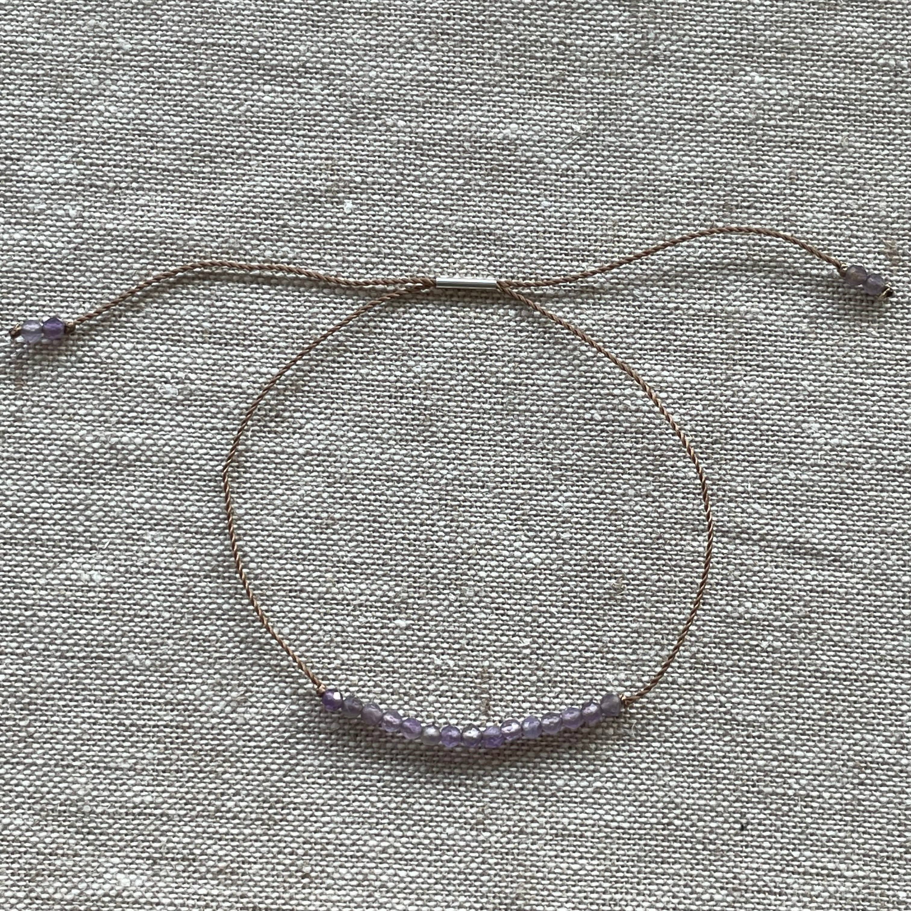 Amethyst Bracelet | Peace