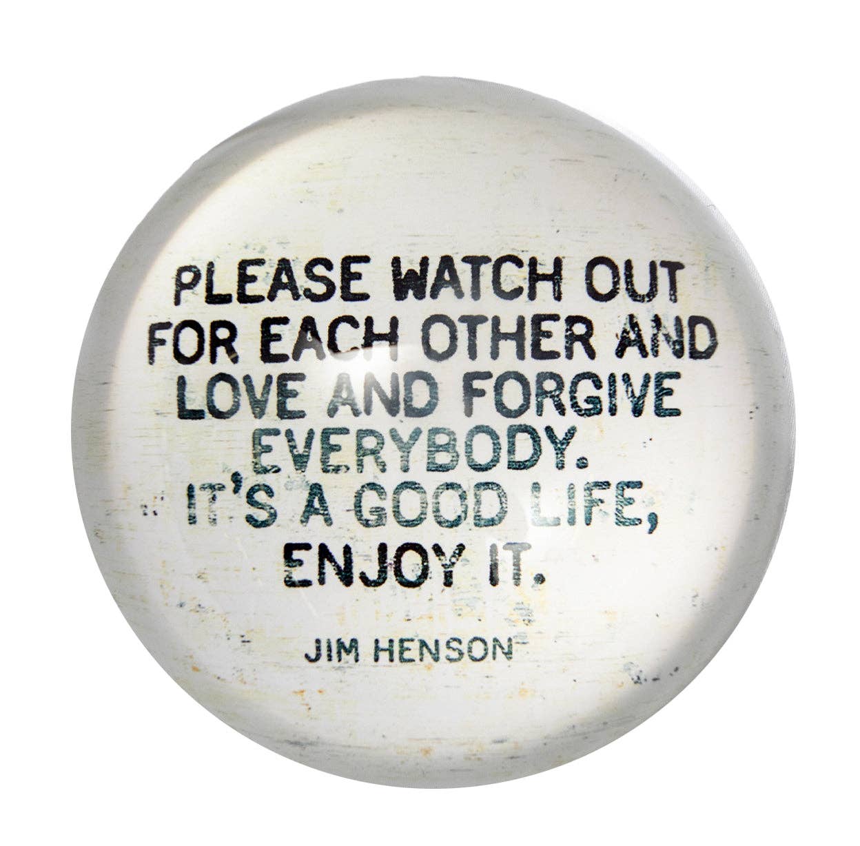 Paperweight | Jim Henson Quote