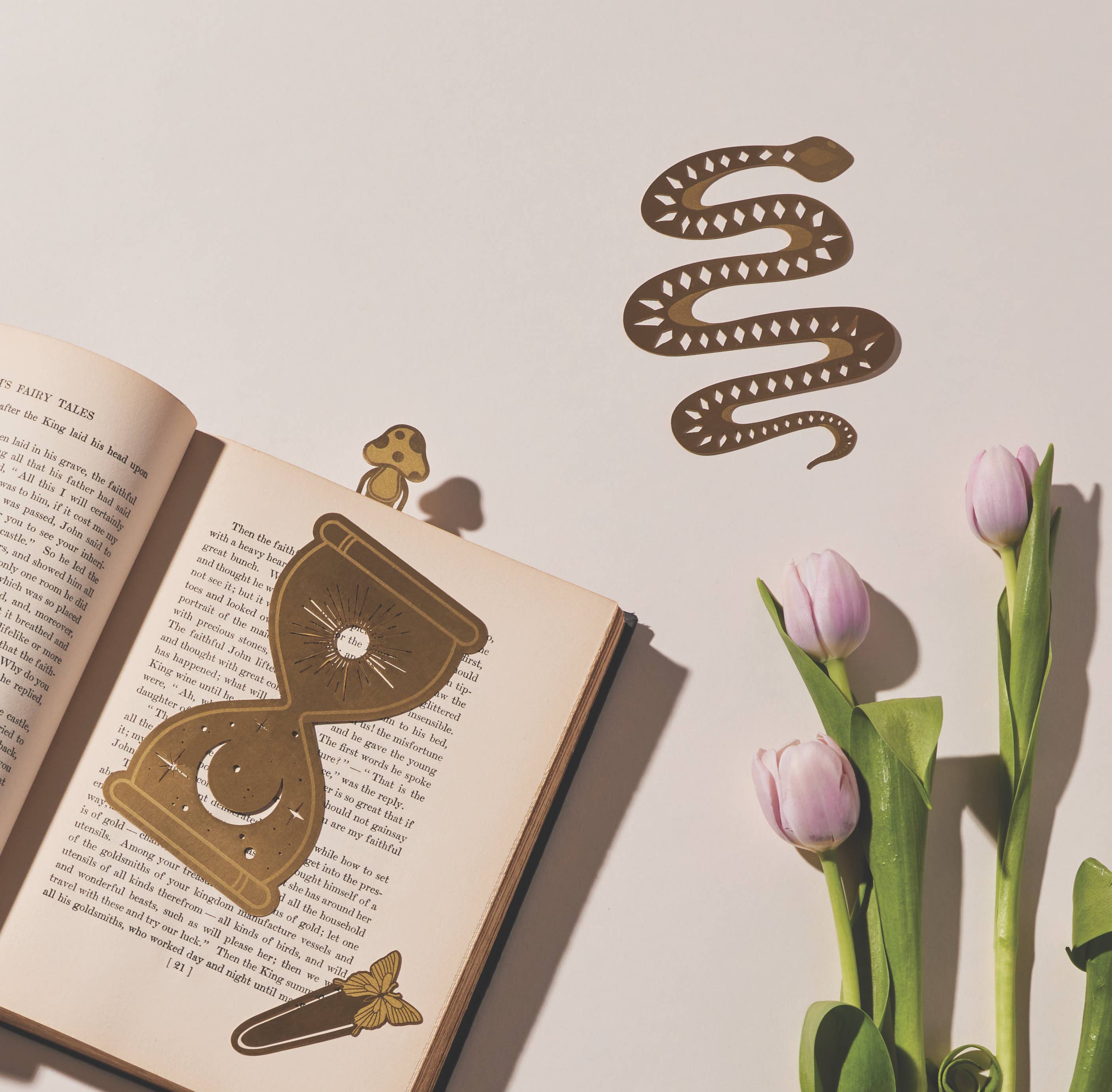 Brass Bookmark | Mister Slithers