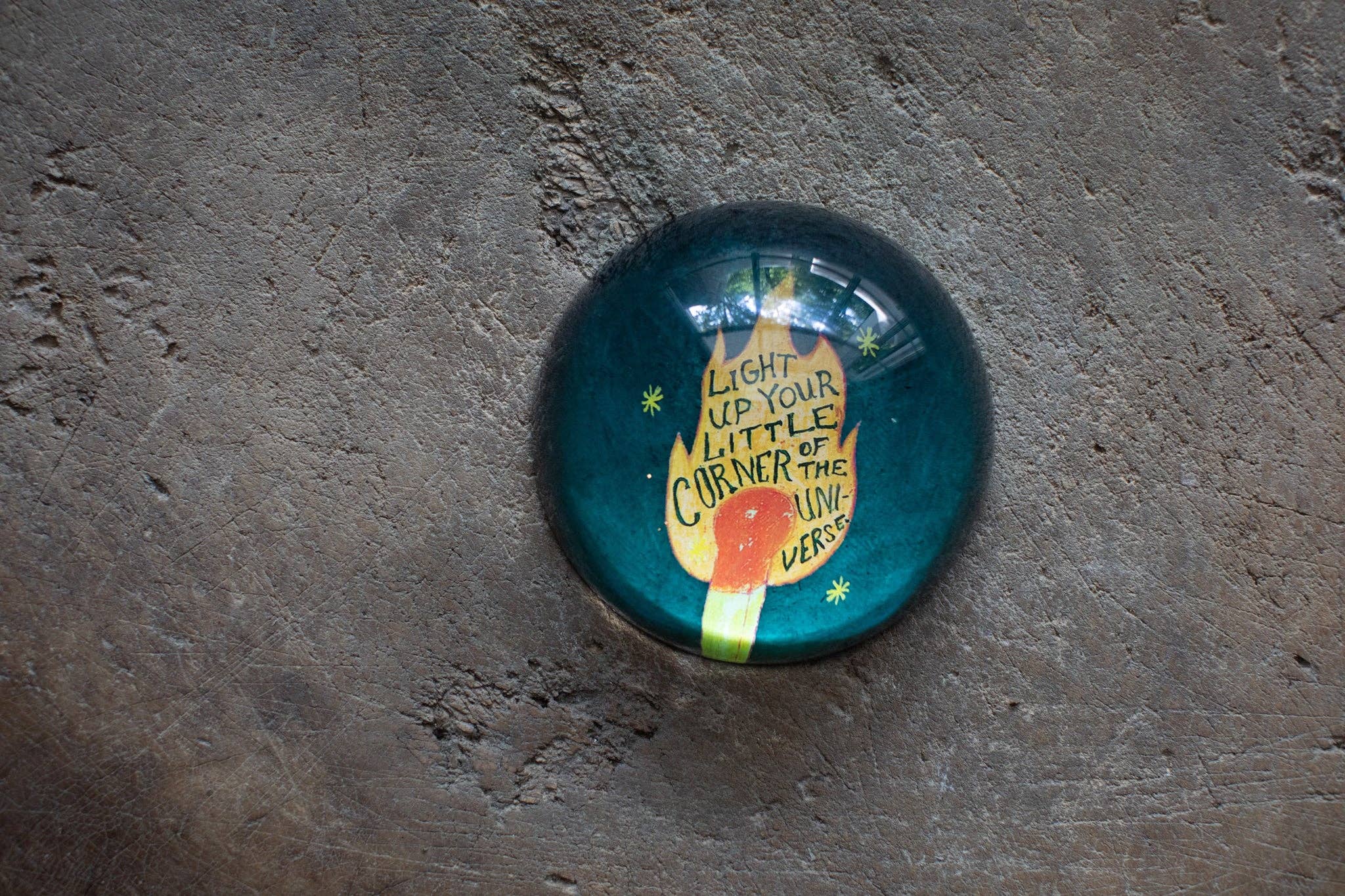 Paperweight | Match Stick Quote
