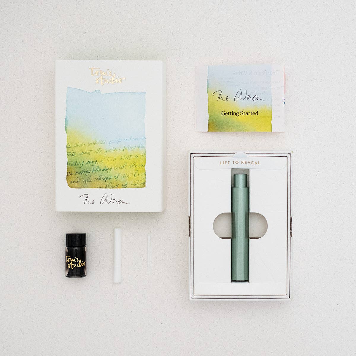The Wren | Refillable Writing Pen | Raspberry