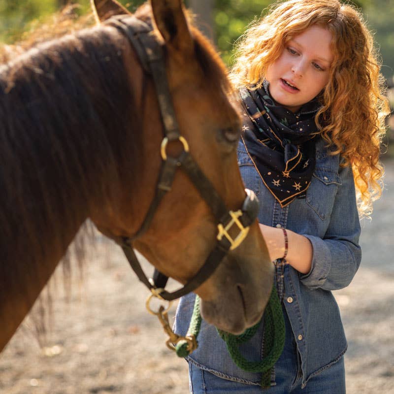 Lasso The Stars | Silk Scarf