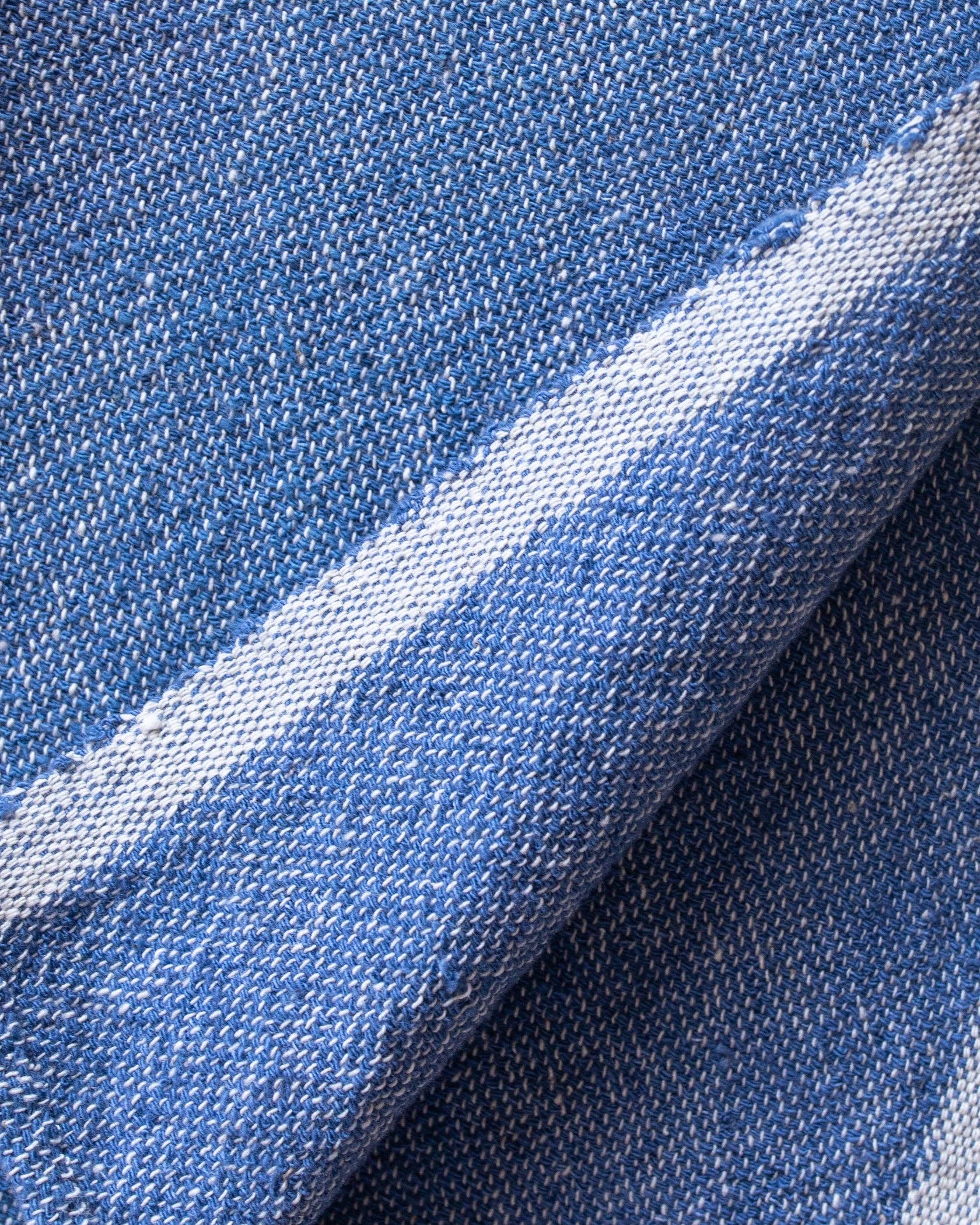 Hand Woven Cotton Hand Towel | Chambray