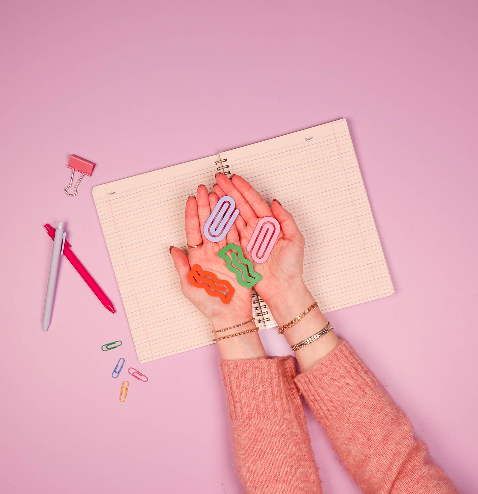 Paper Clips Bookmarks
